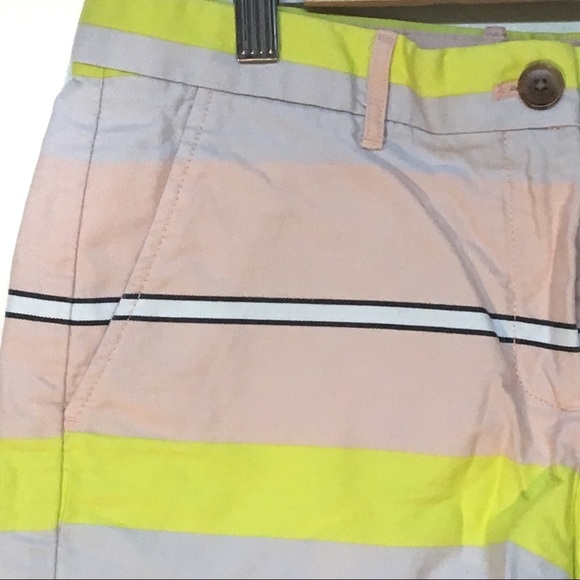 Gap‎ sunkissed shore pink multi stripe shorts 4 - Picture 3 of 8